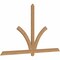 Ekena Millwork Redmond Smooth Timber Gable Bracket, Western Red Cedar, 84"W x 49"H x 1 1/2"D x 3 1/2"F, 14/12 Pitch GBW084X49X0204RED00SWR - alternate 4